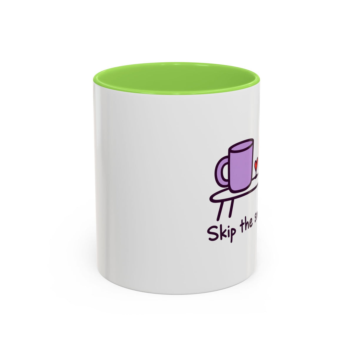 Skip the Small Talk Mug – Introvert Coffee Cup