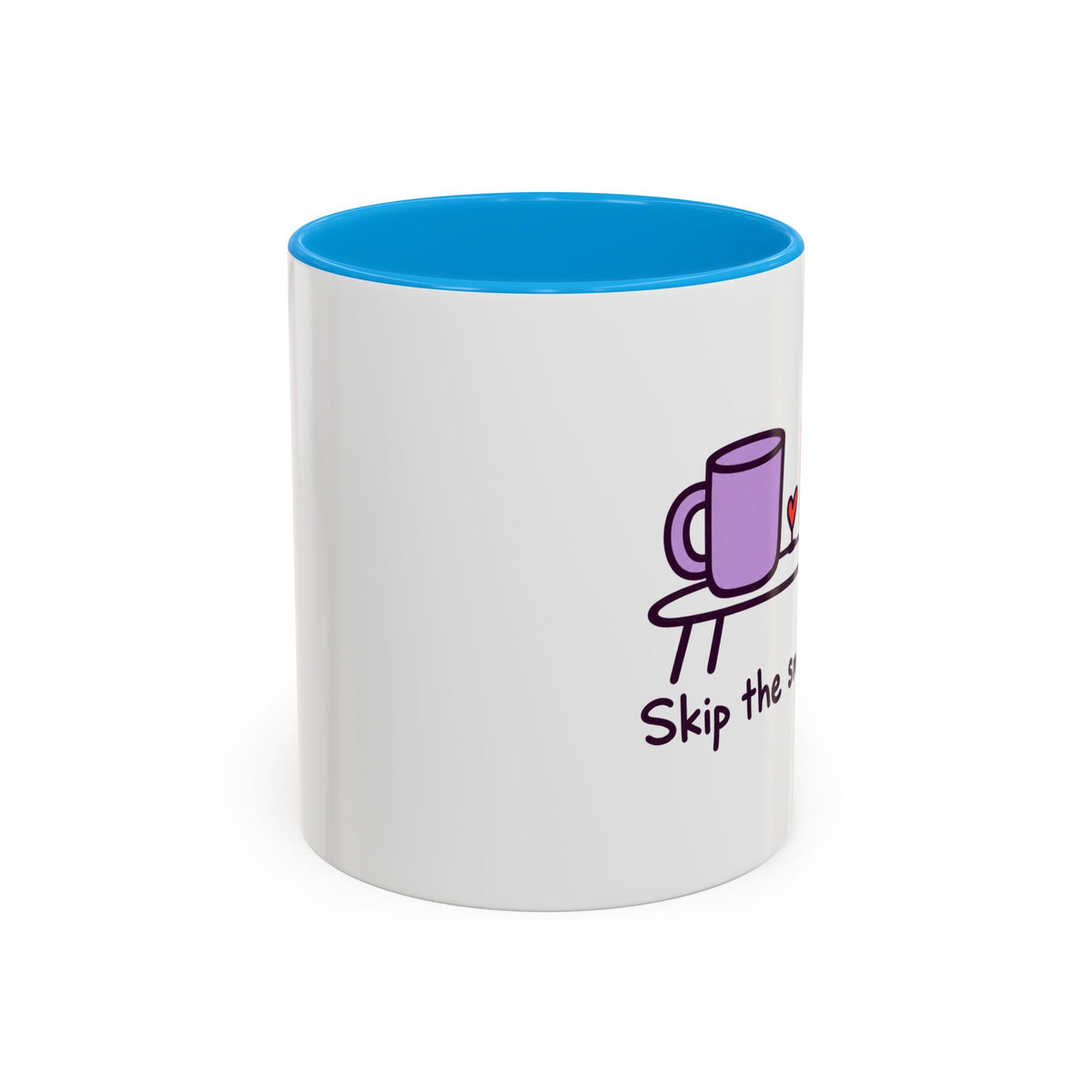 Skip the Small Talk Mug – Introvert Coffee Cup