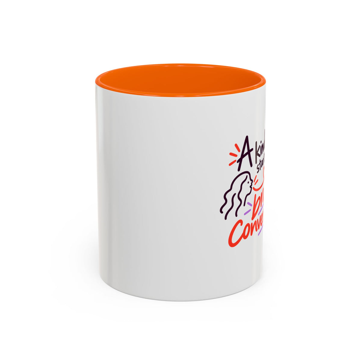 A Kinder World Starts with Braver Conversations Coffee Mug