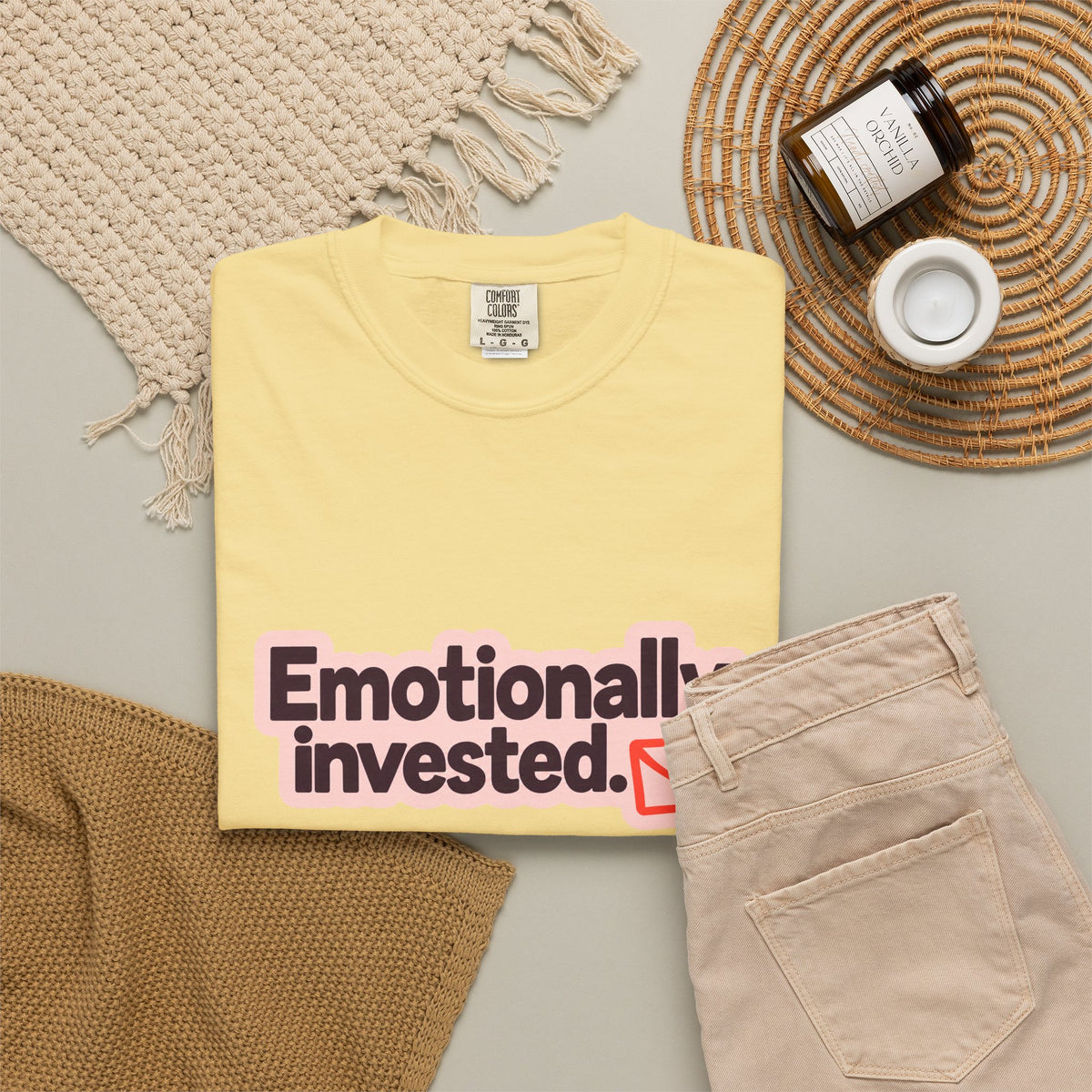 Emotionally Invested Graphic T-Shirt