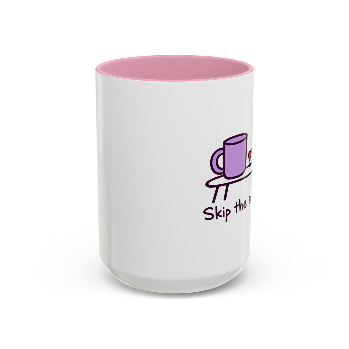 Skip the Small Talk Mug – Introvert Coffee Cup