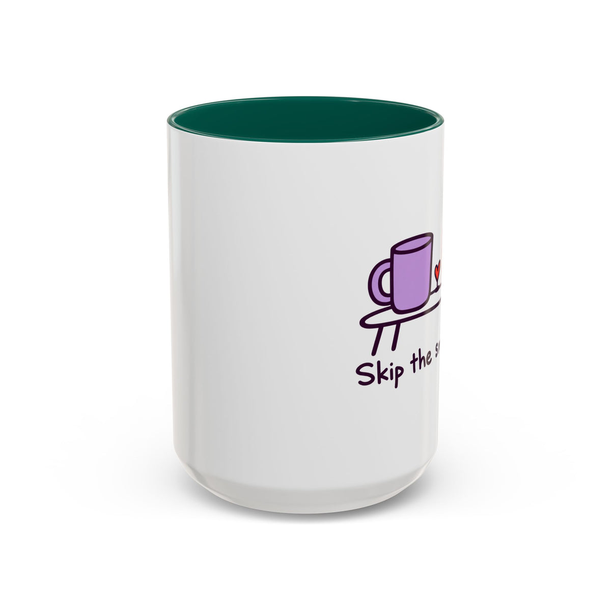 Skip the Small Talk Mug – Introvert Coffee Cup