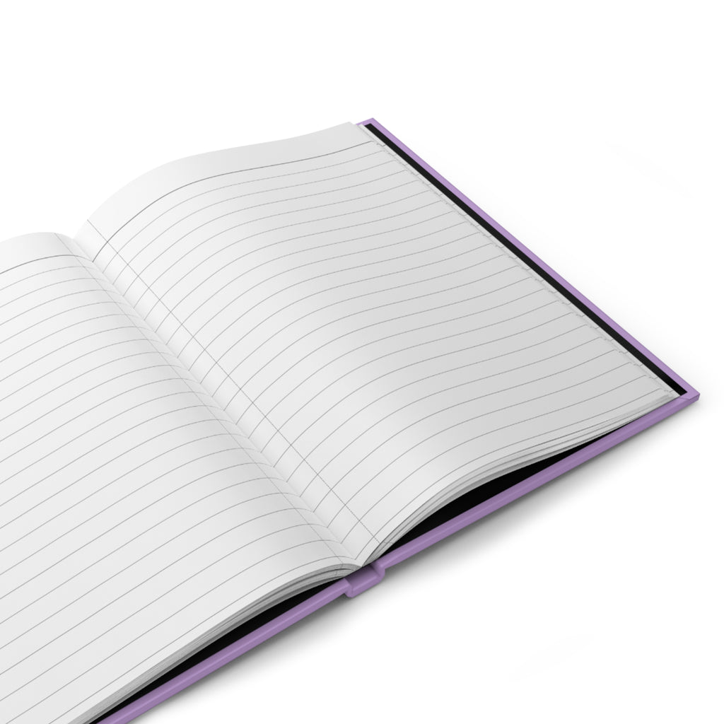 Hardcover Journal — "Big Feelings Welcome" Lined Emotional Wellness Notebook