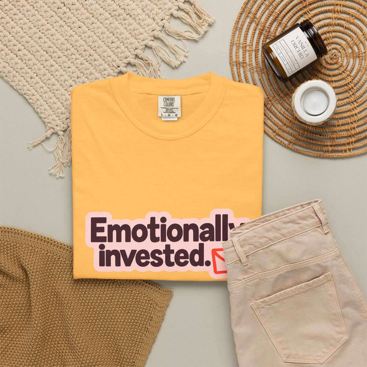 Emotionally Invested Graphic T-Shirt