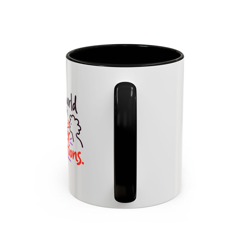 A Kinder World Starts with Braver Conversations Coffee Mug