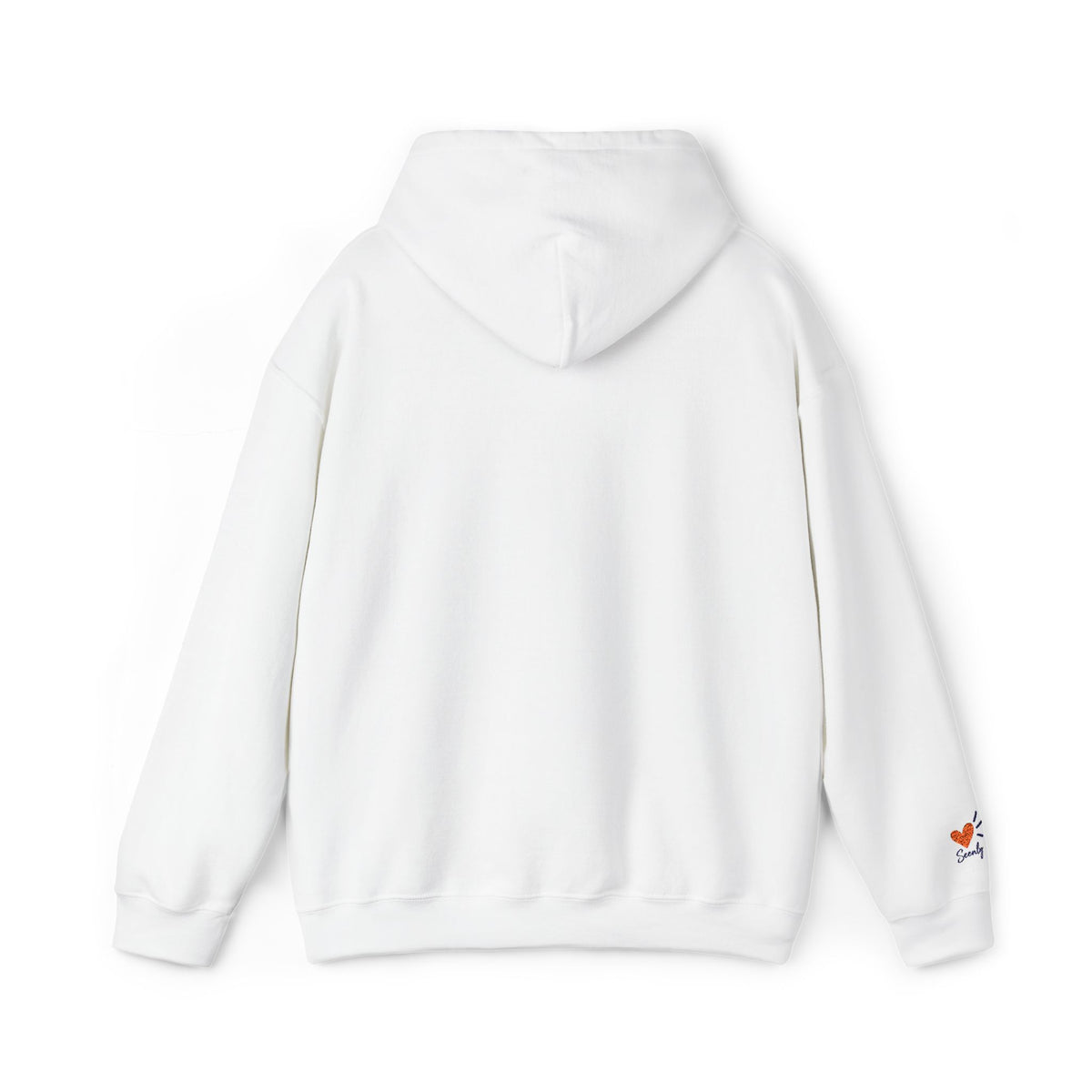 Embroidered 'Awkard. But Kind' Pullover Hoodie