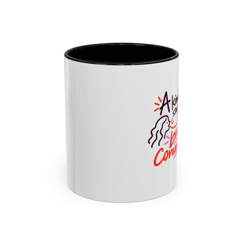 A Kinder World Starts with Braver Conversations Coffee Mug