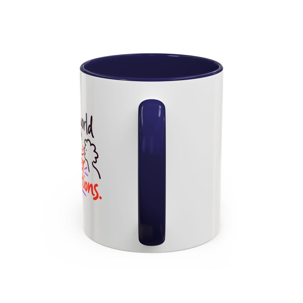 A Kinder World Starts with Braver Conversations Coffee Mug