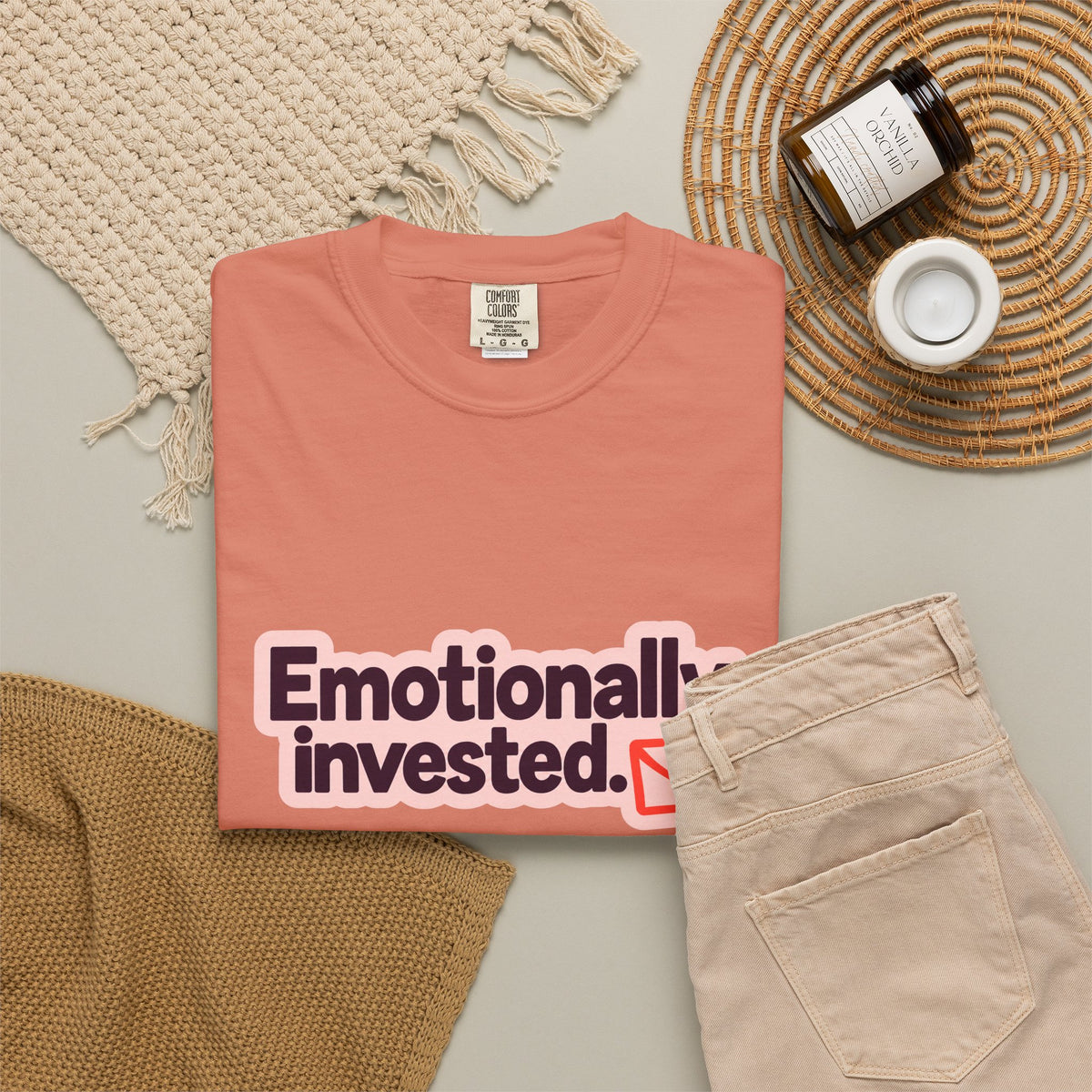 Emotionally Invested Graphic T-Shirt