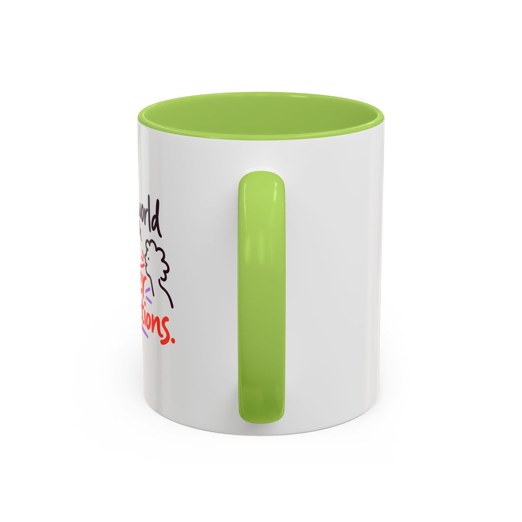 A Kinder World Starts with Braver Conversations Coffee Mug