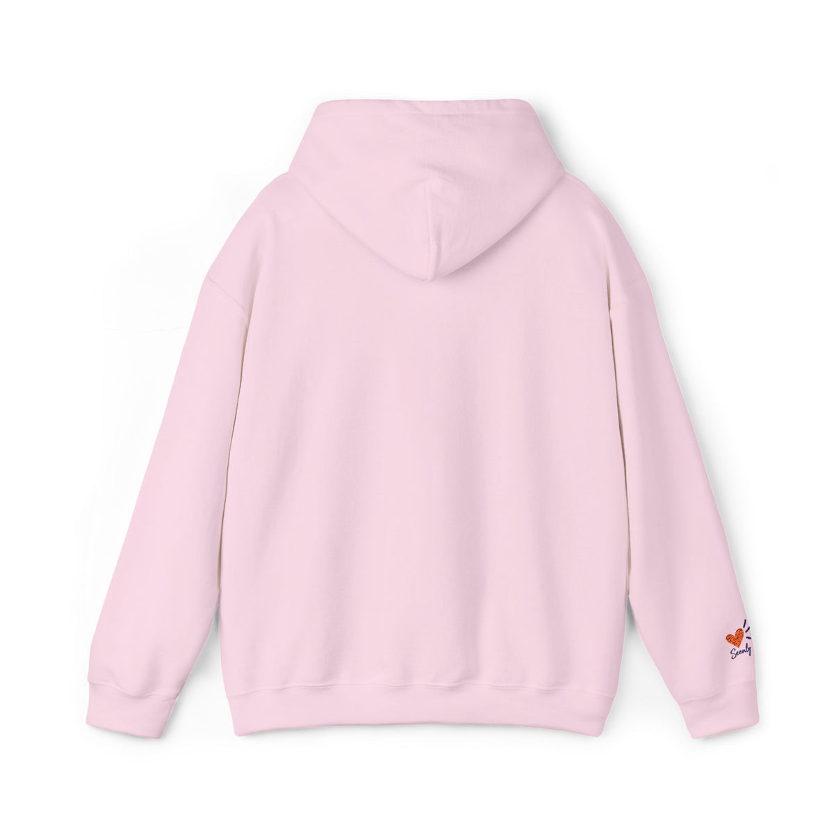 Embroidered 'Awkard. But Kind' Pullover Hoodie