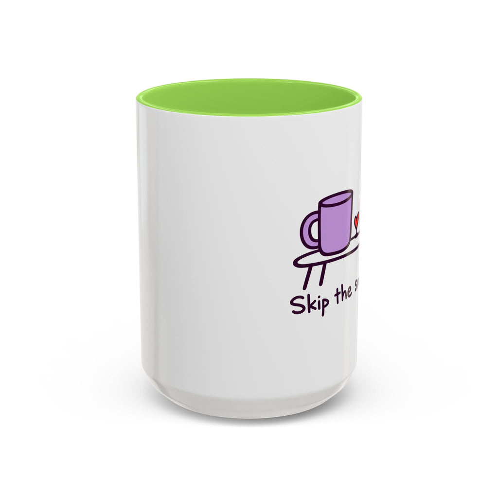 Skip the Small Talk Mug – Introvert Coffee Cup