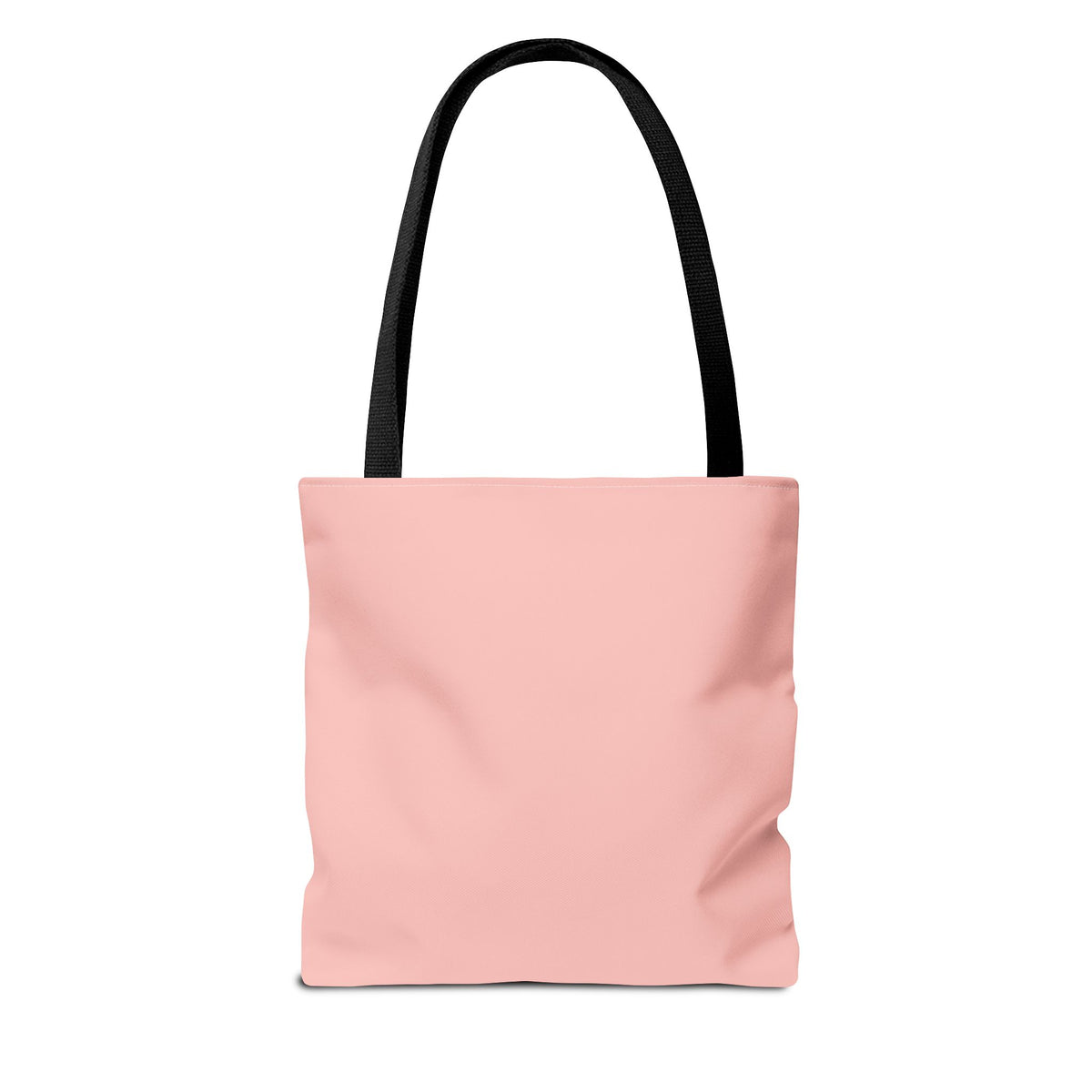 Noticing People Changes People Pink Tote Bag – Inspirational Quote AOP Tote