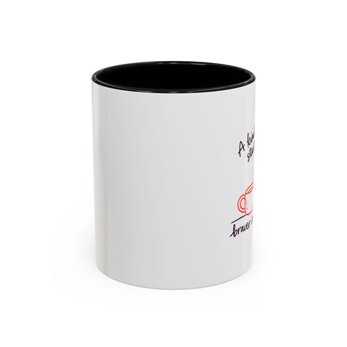 A Kinder World Starts with Braver Conversations Coffee Mug