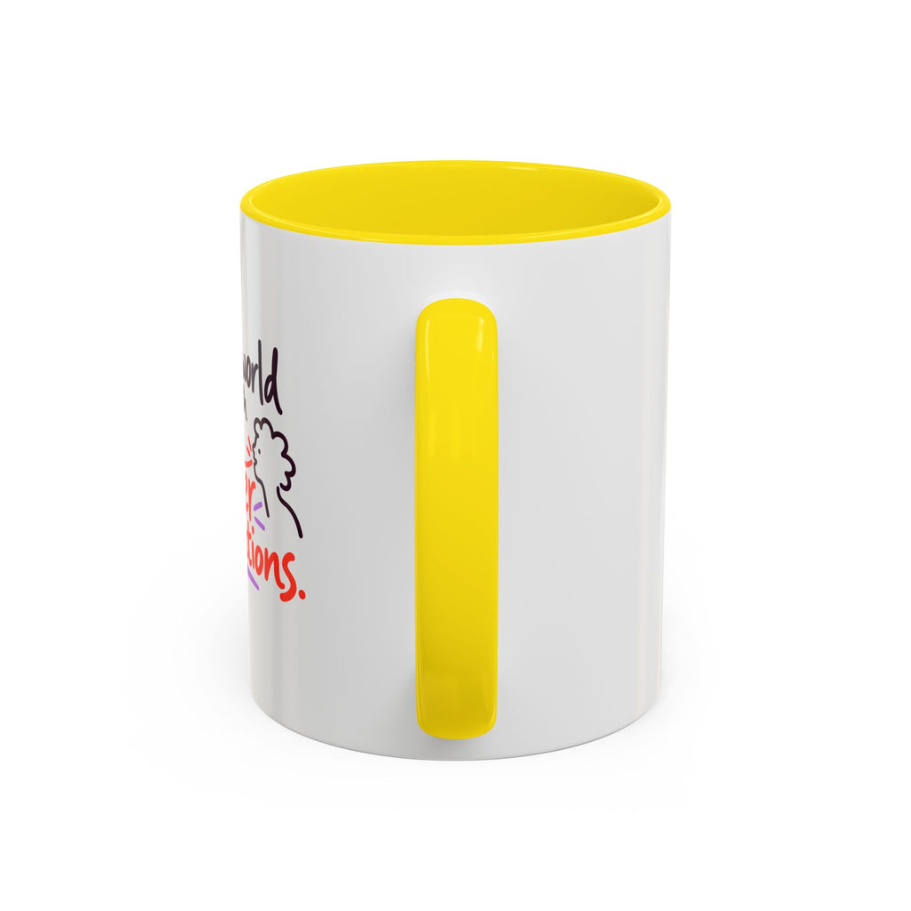 A Kinder World Starts with Braver Conversations Coffee Mug