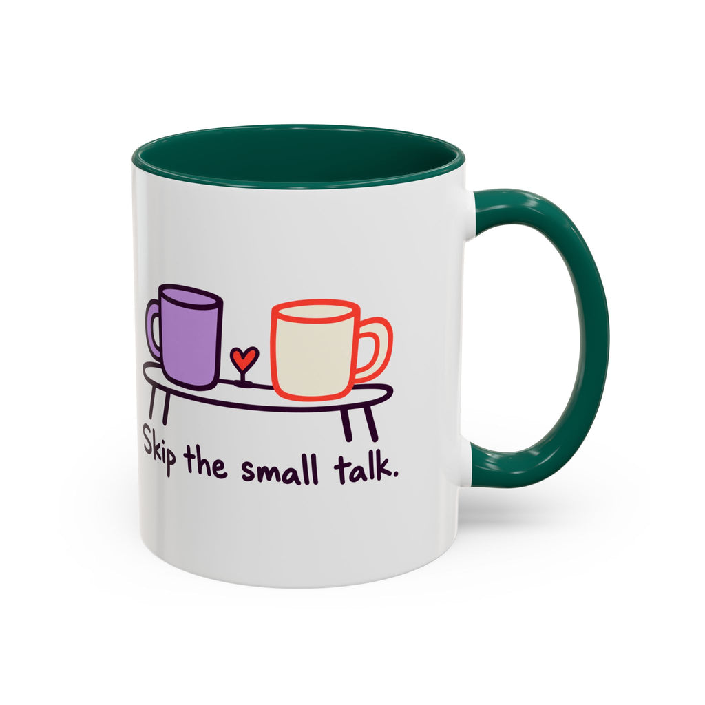 Skip the Small Talk Mug – Introvert Coffee Cup