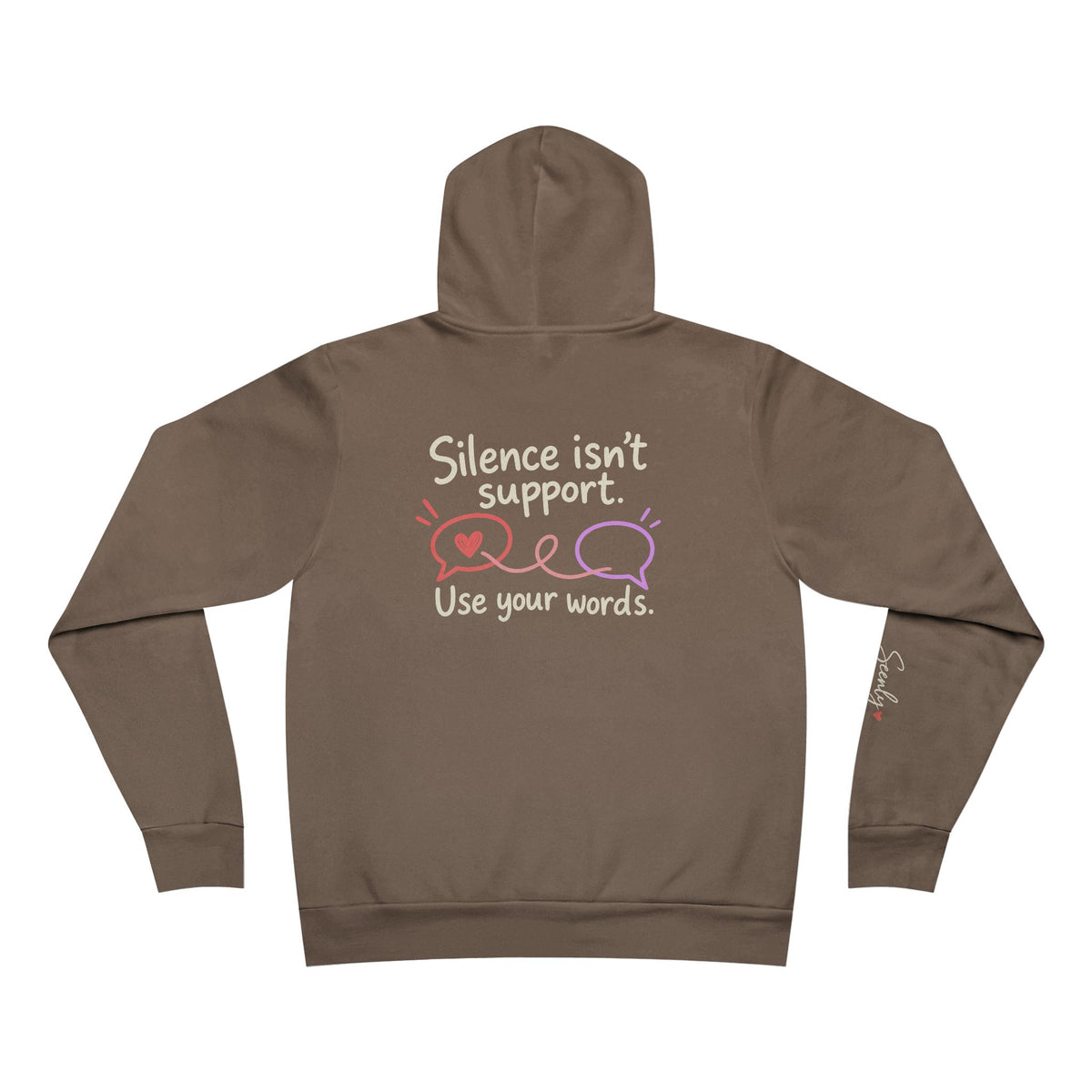 Unisex Sponge Fleece Pullover Hoodie