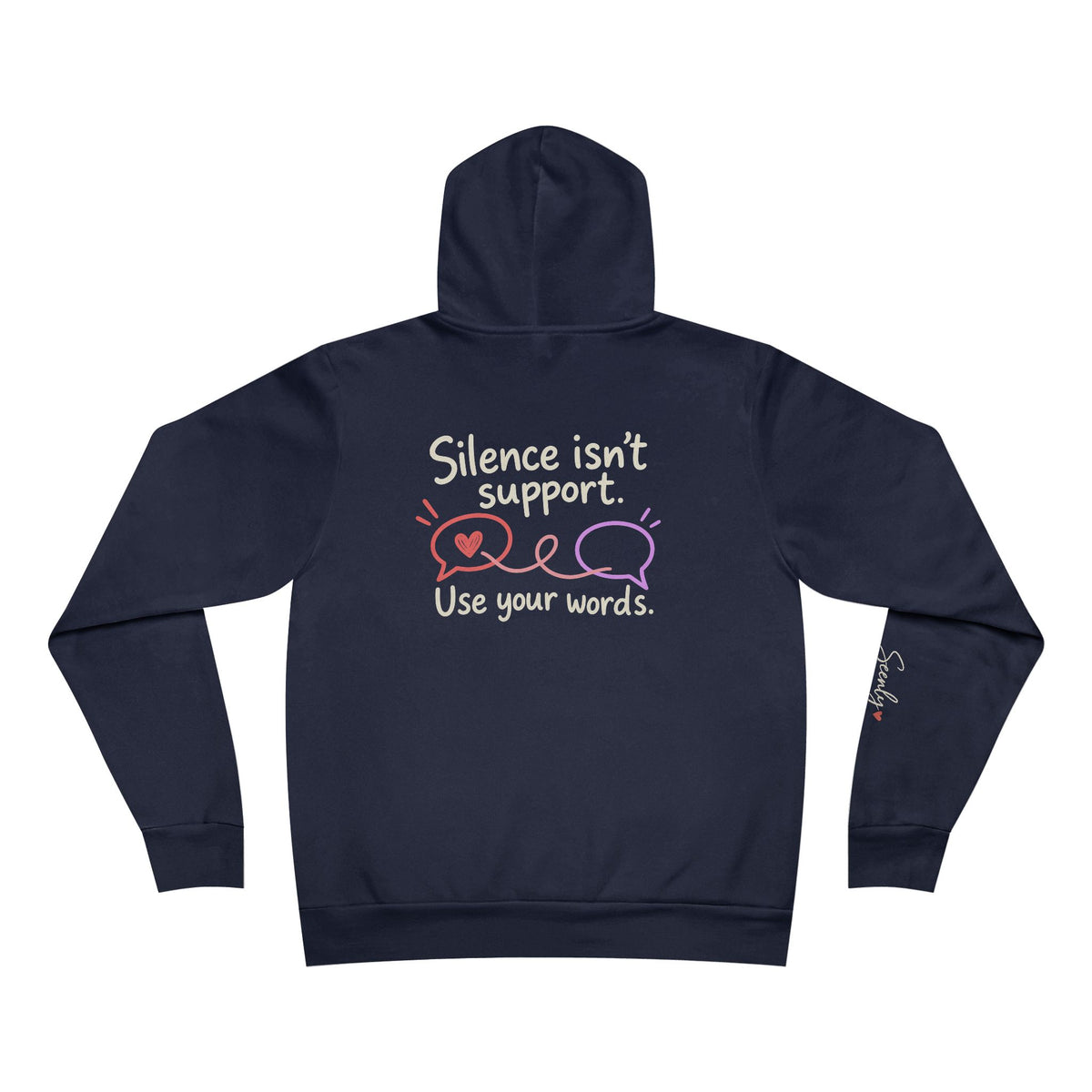 Unisex Sponge Fleece Pullover Hoodie