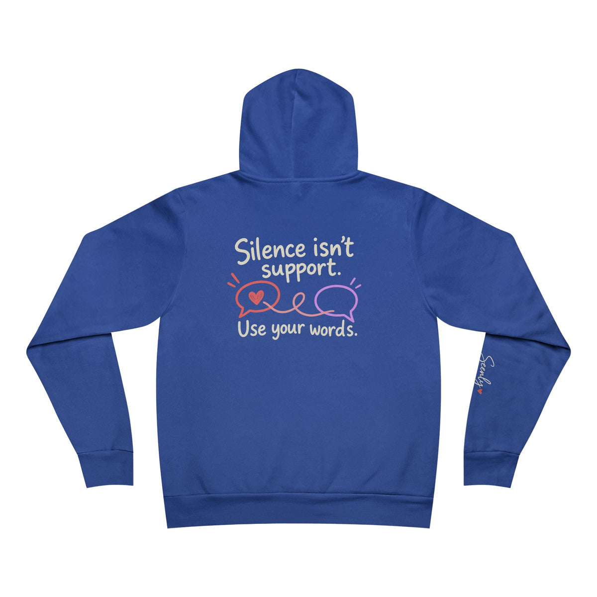 Unisex Sponge Fleece Pullover Hoodie