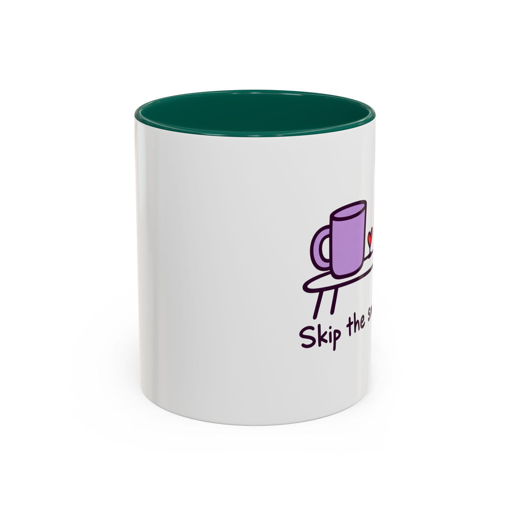 Skip the Small Talk Mug – Introvert Coffee Cup