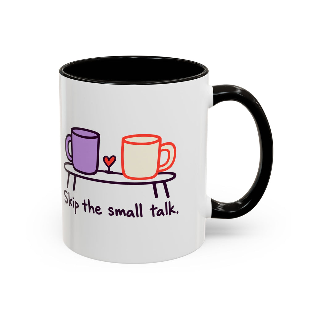 Skip the Small Talk Mug – Introvert Coffee Cup
