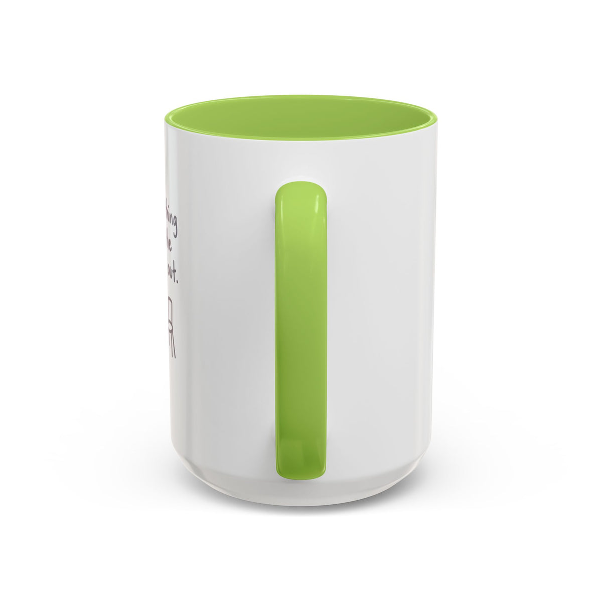 Accent Coffee Mug - "Say Something Nice to the Odd One Out" Inspirational Office Mug