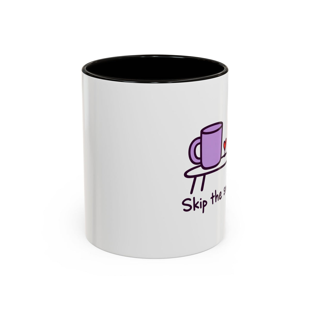 Skip the Small Talk Mug – Introvert Coffee Cup