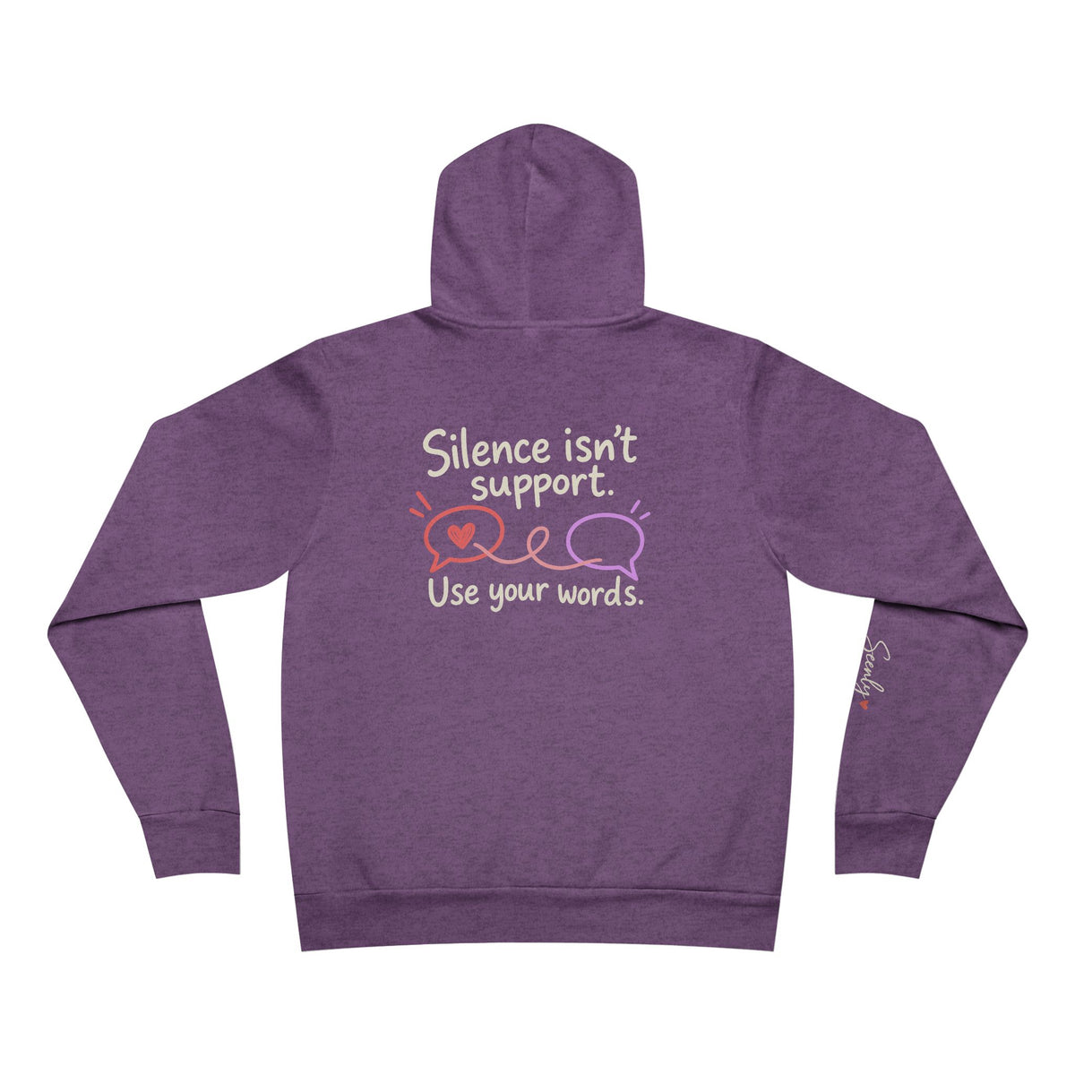 Unisex Sponge Fleece Pullover Hoodie