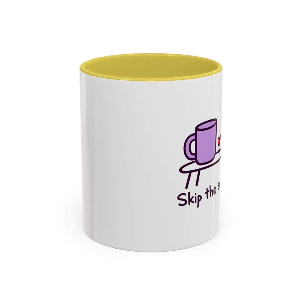 Skip the Small Talk Mug – Introvert Coffee Cup