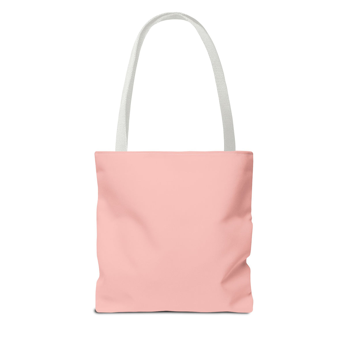 Noticing People Changes People Pink Tote Bag – Inspirational Quote AOP Tote