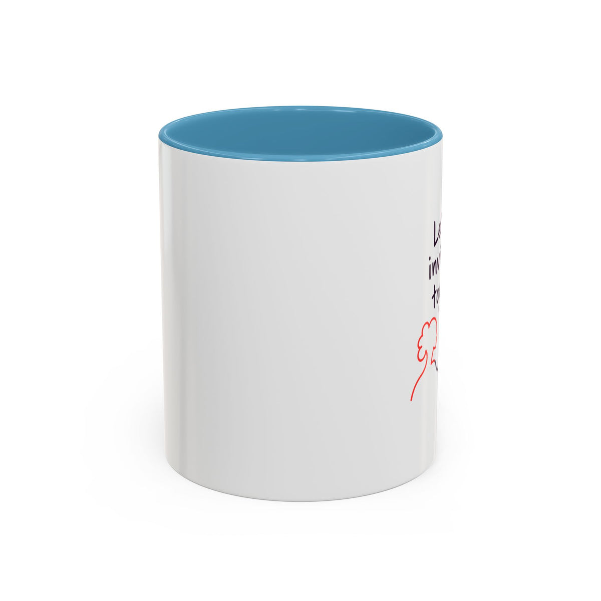 End Invisibility Together Accent Coffee Mug – Awareness Pride Relationship Gift