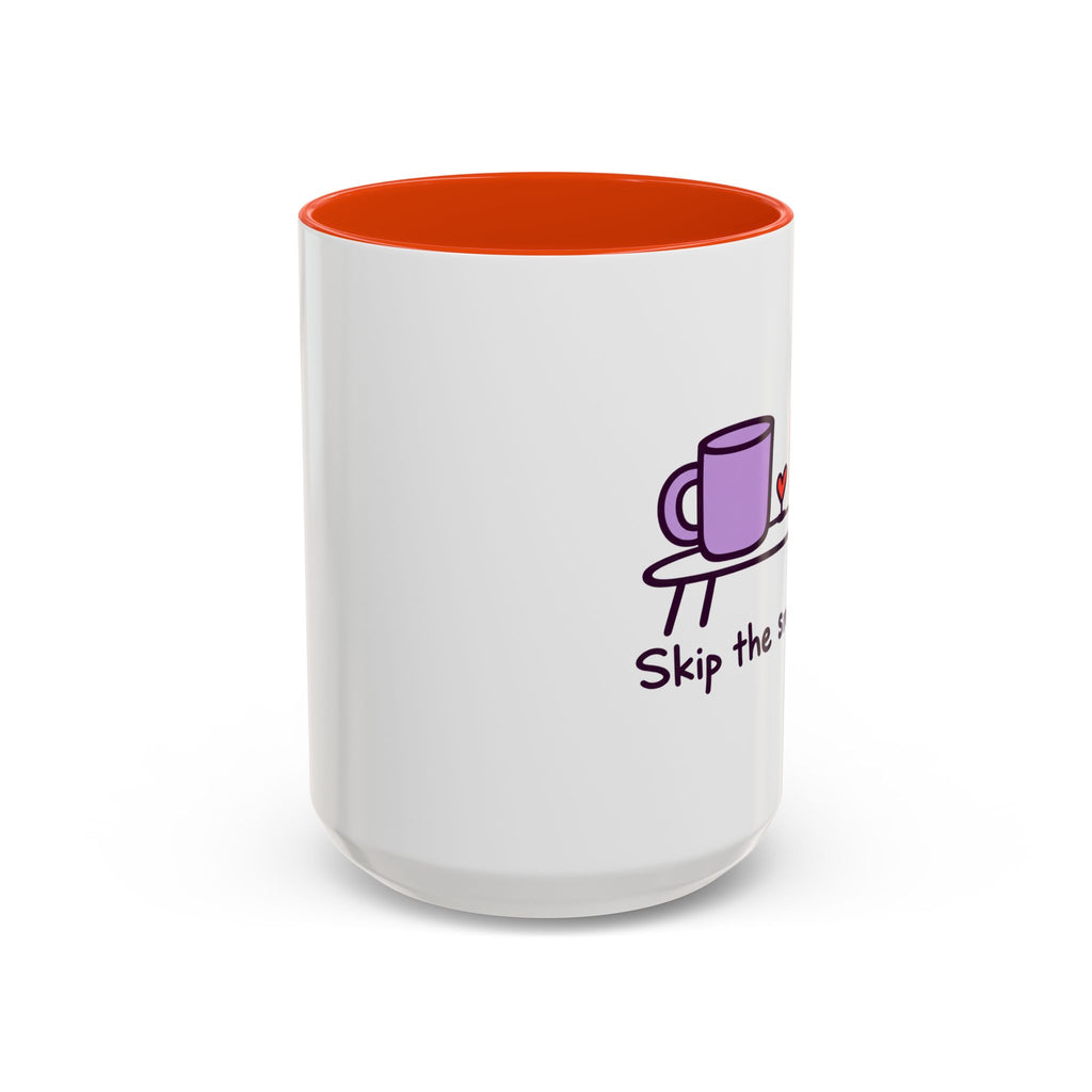 Skip the Small Talk Mug – Introvert Coffee Cup