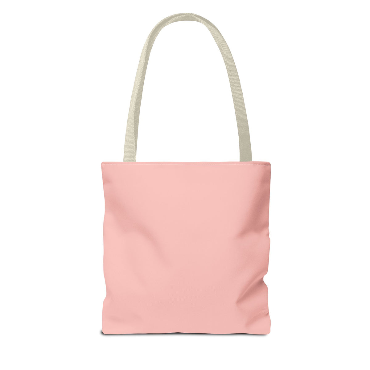 Noticing People Changes People Pink Tote Bag – Inspirational Quote AOP Tote