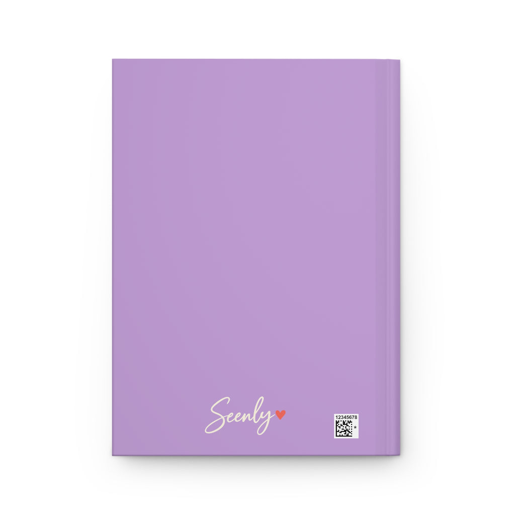 Hardcover Journal — "Big Feelings Welcome" Lined Emotional Wellness Notebook