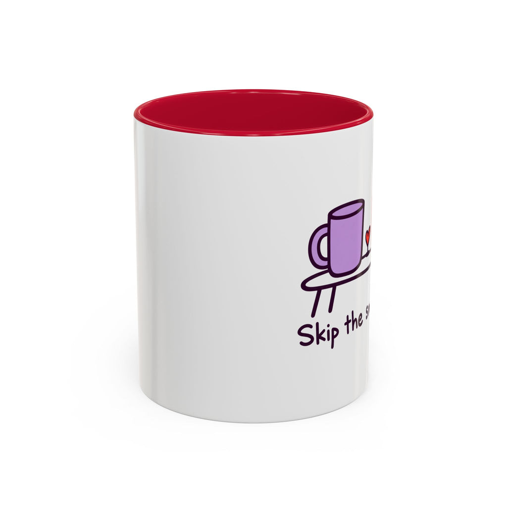 Skip the Small Talk Mug – Introvert Coffee Cup