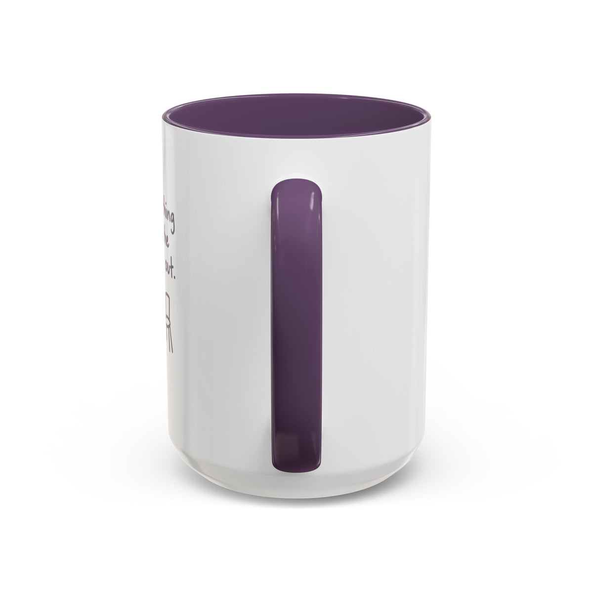 Accent Coffee Mug - "Say Something Nice to the Odd One Out" Inspirational Office Mug