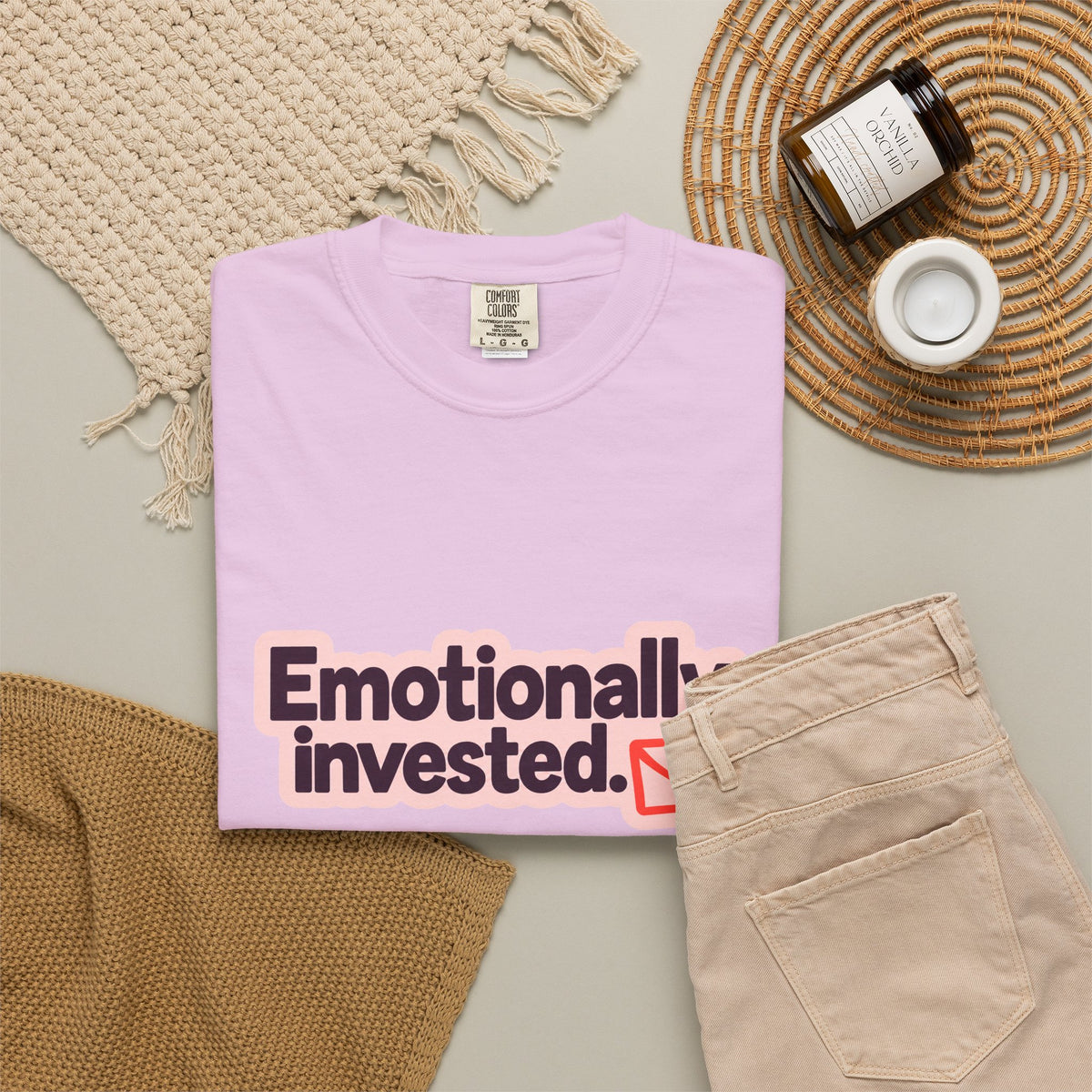 Emotionally Invested Graphic T-Shirt