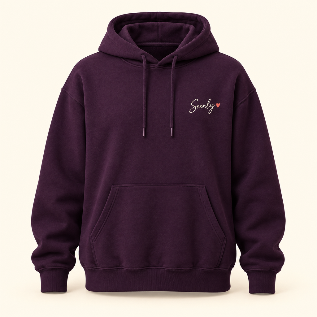 Silence Isn’t Support Hoodie — Plum