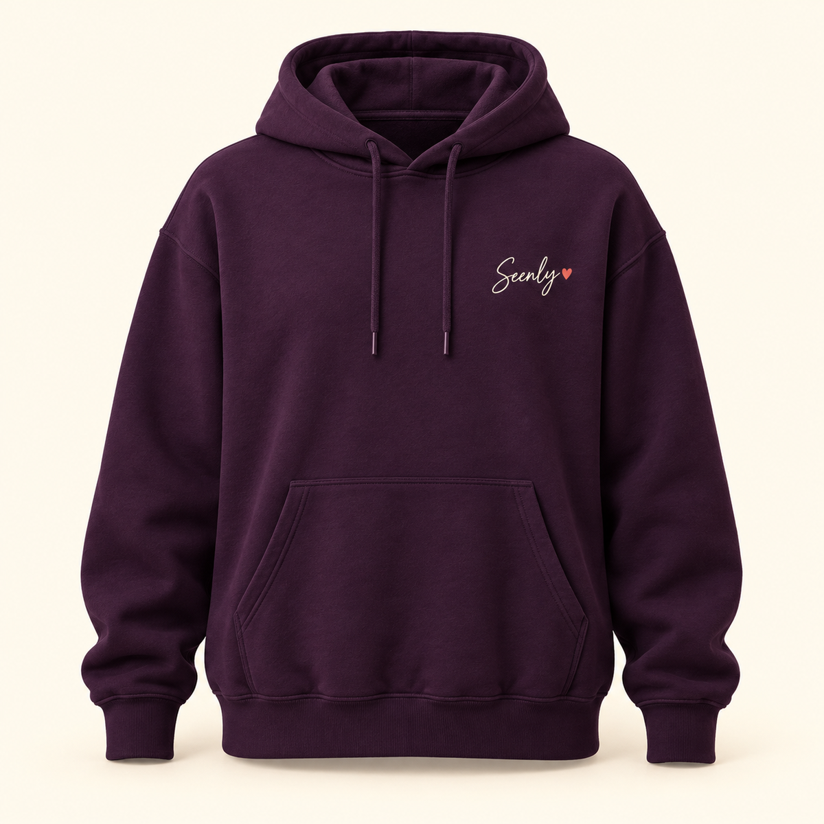 Silence Isn’t Support Hoodie — Plum